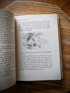 Rat rescuing Mole - 1965 The Wind in the Willows by Kenneth Grahame - Illustrated by Ernest H. Shepard