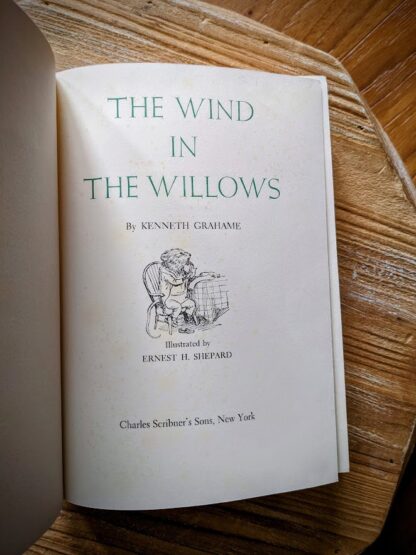 Title page - 1965 The Wind in the Willows by Kenneth Grahame - Illustrated by Ernest H. Shepard