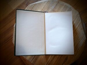 front pastedown and endpaper - The Works of Charles Dickens - Thomas Y. Crowell & Company