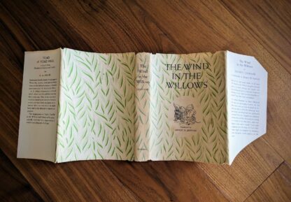 original dustjacket - 1965 The Wind in the Willows by Kenneth Grahame - Illustrated by Ernest H. Shepard
