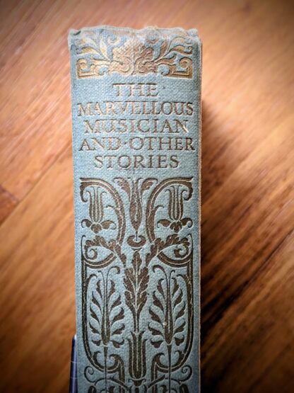 upper spine - 1909 The Marvellous Musician and Other Stories - Andrew Lang - First Edition