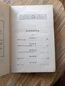 1st page of the Contents - Spun from Fact - Undated -Circa 1980s - The Pansy Books