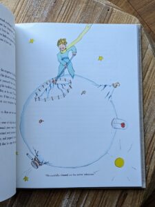 He carefully cleaned out his active valcanoes - illustration by Antoine De Saint-Exupery - 1943 The Little Prince