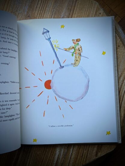 I follow a terrible profession - illustration by Antoine De Saint-Exupery - 1943 The Little Prince