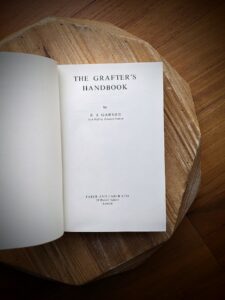 Title Page - 1953 The Grafter's Handbook by R. J. Garner