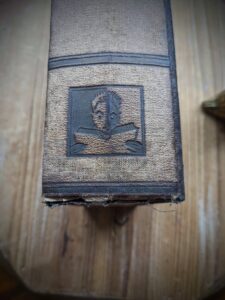 lower spine - Fifty Amazing Hairbreadth Escapes - Odhams Press - Undated