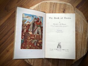 1926 The Book of Pirates by Henry Gilbert - Title Page