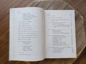 Contents page 4 and 5 of 8 - 1951 The Golden Bough - A Study in Magic and Religion by Sir James Frazer