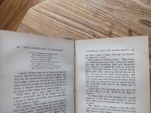 seam split - 1900 From Greenlands Icy Mountains - A Tale of the Polar Seas by Gordan-Stables