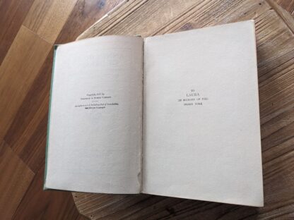 seam split between title and dedication page - 1917 Anne's House of Dreams by L.M. Montgomery - First Edition