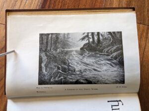 Frontispiece - 1924 Flint and Feather by Pauline Johnson Ninth Edition - Rare Hardcover Leather Copy