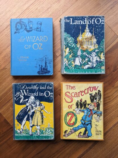 Wizard of Oz Lot - 4 Antiquarian Wizard of Oz books