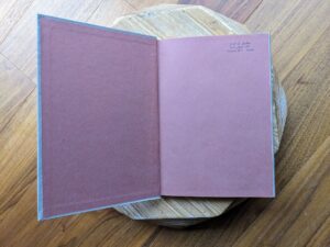 front pastedown and endpaper - 1977 The Book of Merlin by T.H White - second printing