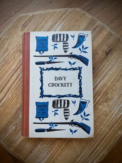 Davy Crockett - Front panel - Childrens Junior Deluxe Edition - Circa 50s