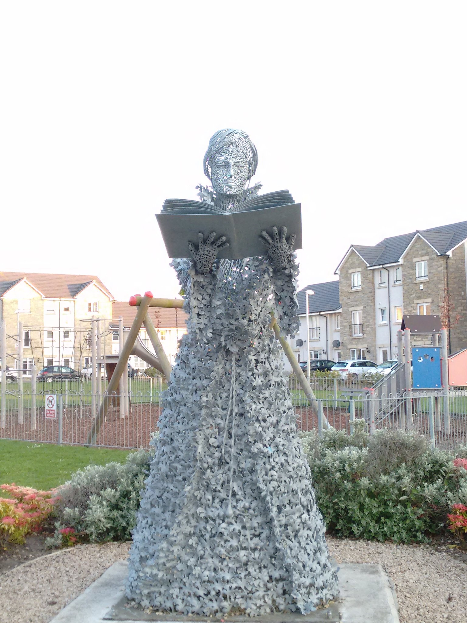 Athena - sculpted by Andy Scott - A memorial Statue in Prestopans Scotland