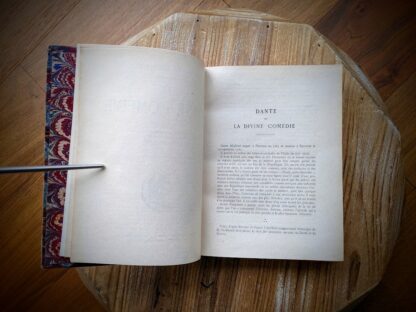 First Page - 1906 La divine comédie. Traduction d'Artaud de Montor by Dante Alighieri
