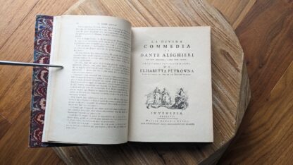 Title Page -1906 La divine comédie. Traduction d'Artaud de Montor by Dante Alighieri