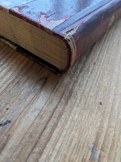footedge of spine - 1906 La divine comédie. Traduction d'Artaud de Montor by Dante Alighieri