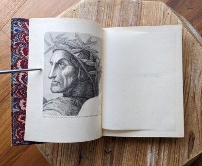 lithographic Portrait of Dante - 1906 La divine comédie. Traduction d'Artaud de Montor by Dante Alighieri