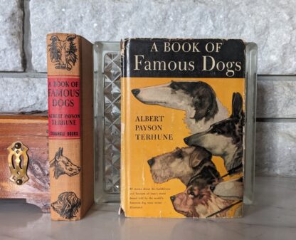 1942 A Book of Famous Dogs by Albert Payson Terhune - Published by Triangle Books
