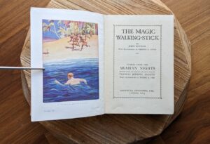 Title page - 1932 The Magic Walking Stick & Stories from the Arabian Nights