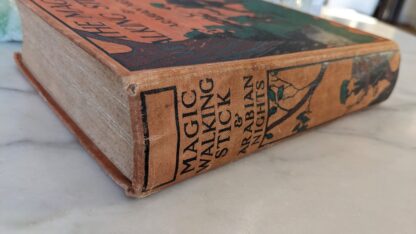 Top edge of Spine - 1932 The Magic Walking Stick & Stories from the Arabian Nights