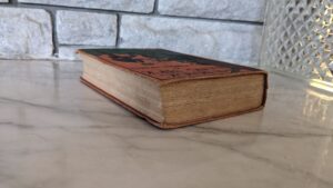 Top edge of textblock - 1932 The Magic Walking Stick & Stories from the Arabian Nights -