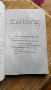 Earthing by Clinton Ober - page inside