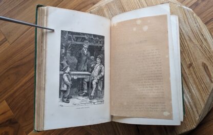 Going to Society - illustration inside - 1874-1876 Charles Dickens Set - Chaplin and Hall London