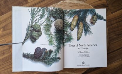 1978 Trees of North America and Europe by Roger Phillips - Title page