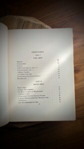 Contents page 1 of 3 - 1935 The Book of Old Ships - Drawn by Gordon Grant - text by Henry B. Culver