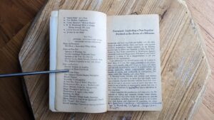 Contents page 2 of 2 and Foreward - 1940 WITCHCRAFT - Its Power in the World Today by William Seabrook