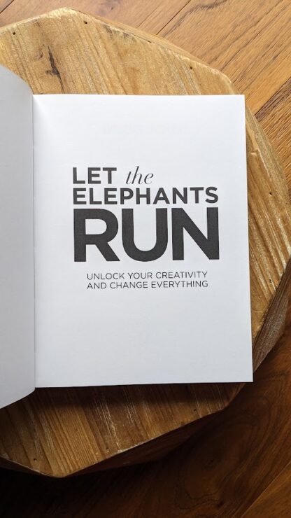 Let the Elephants Run by David Usher - Title Page