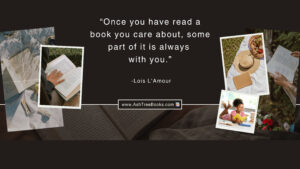 Quote about the love of reading by Lois L'Amour