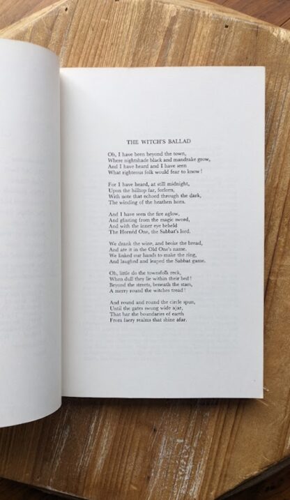 The Witch's Ballad page 1 of 2 - 1987 Witchcraft for Tomorrow by Doreen Valiente -Phoenix Publishing Company