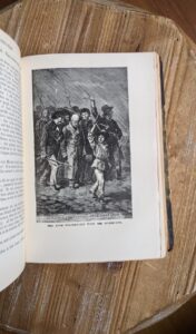 The atom fraternizes with the hurricane - illustration inside - 1887 Les Misérables - Vol 2 - By Victor Hugo