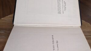 seam split - 1940 For Whom the Bell Tolls by Ernest Hemingway - The Blakiston Company