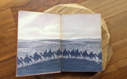 1927 Revolt in the Desert by T E Lawrence - First US Edition - front pastedown and endpaper