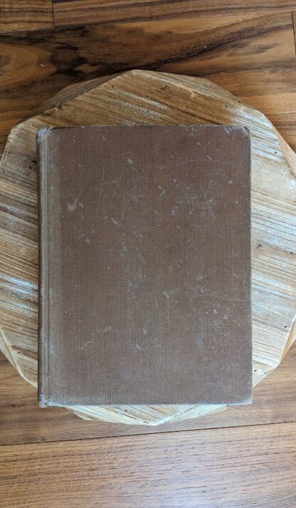 back panel view - 1935 Seven Pillars of Wisdom - a triumph by T.E. Lawrence - First Trade Edition