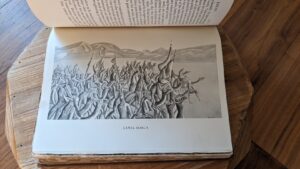 camel march illustration - 1935 Seven Pillars of Wisdom - a triumph by T.E. Lawrence - First Trade Edition