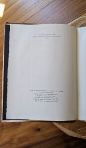 copyright page - 1935 Seven Pillars of Wisdom - a triumph by T.E. Lawrence - First Trade Edition