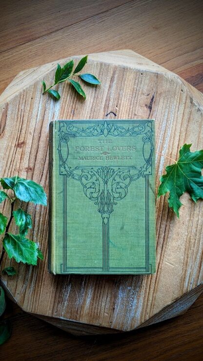 1912 The Forest Lovers by Maurice Hewlett - published by Macmillan and Co - Front Panel