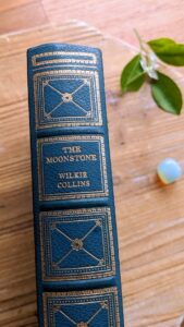 1944 The Moonstone by Wilkie Collins - upper spine view