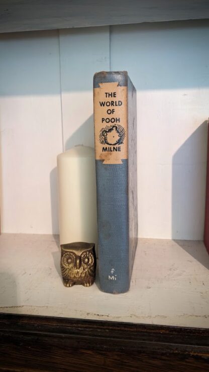 1957 The World of Pooh by A. A. Milne - Spine view