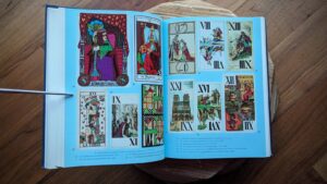 1985 The Encyclopedia of Tarot - Volume I by Stuart R. Kaplan - pages inside