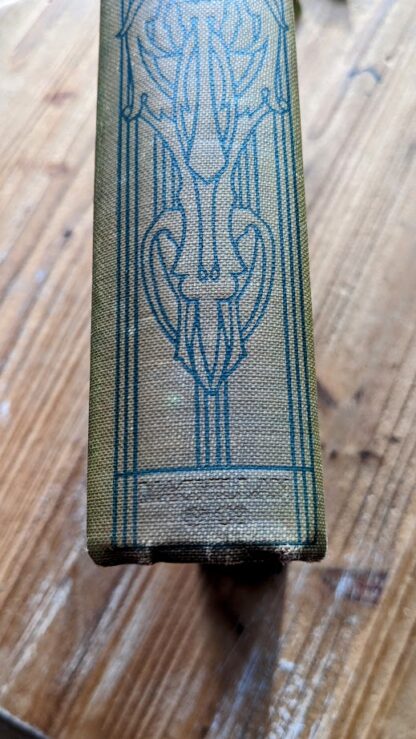 foot of spine - 1912 The Forest Lovers by Maurice Hewlett - published by Macmillan and Co