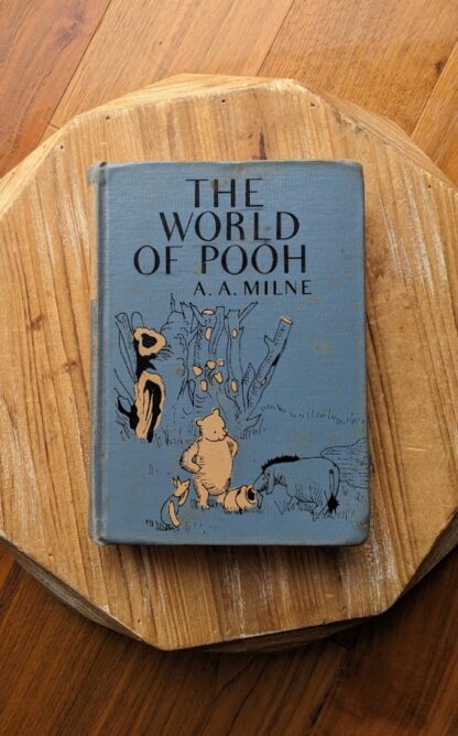 front panel - 1957 The World of Pooh by A. A. Milne