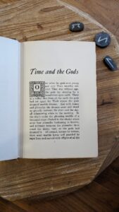 1913 Time and the Gods by Lord Dunsany - First US Edition - Page inside