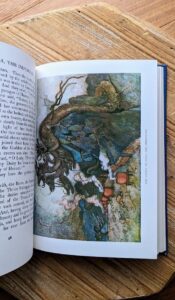 The Story of Susa - The Impetuous - Illustration by Warwick Goble - 1979 Green Willow and other Japanese Fairy Tales by Grace James