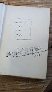 annotation from a previous owner - 1913 Time and the Gods by Lord Dunsany - First US Edition